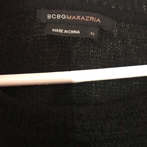 Medium Black BCBGMAXAZRIA Sweater - Picture 5 of 5